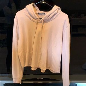 brandy melville cropped hoodie